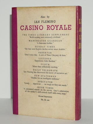 LIVE AND LET DIE (First Printing, Third State Jacket)