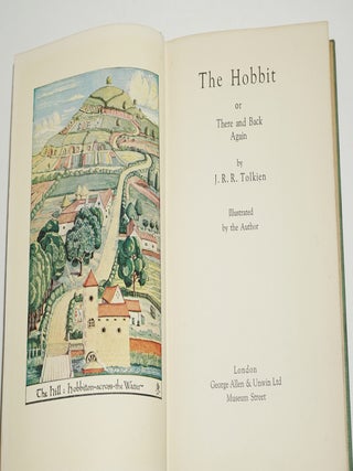 THE HOBBIT, 1937 FIRST EDITION, 2ND PRINTING