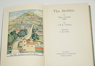 THE HOBBIT, 1937 FIRST EDITION, 2ND PRINTING