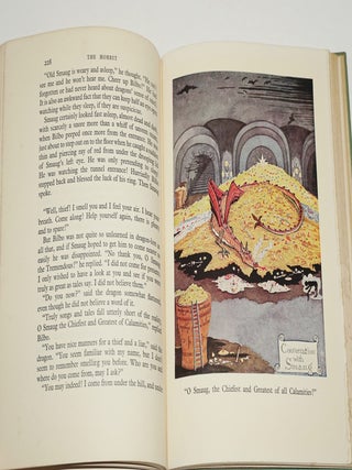 THE HOBBIT, 1937 FIRST EDITION, 2ND PRINTING