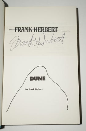 THE DUNE TRILOGY (FIRST STATE: DUNE, DUNE MESSIAH, CHILDREN OF DUNE), SIGNED