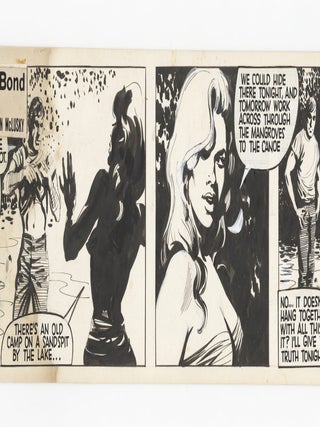 Item #3286 Ian Fleming Commissioned, James Bond &ldquo;DR. NO&rdquo; Original Story Board Art, Ca. 1959...