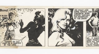 Item #3286 Ian Fleming Commissioned, James Bond “DR. NO” Original Story Board Art, Ca. 1959...