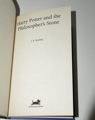 HARRY POTTER AND THE PHILOSOPHER'S STONE (3rd print, Fine)