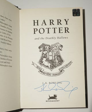 HARRY POTTER AND THE DEATHLY HALLOWS (Moonlight Signing with event ticket)