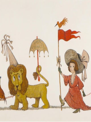 Item #3310 MAURICE SENDAK SIGNED LIMITED EDITION 12 FOOT MURAL (author of Where The Wild Things...