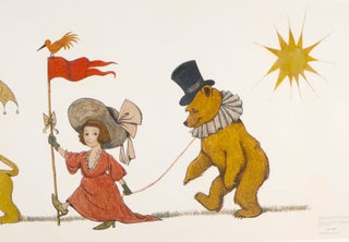 MAURICE SENDAK SIGNED LIMITED EDITION 12 FOOT MURAL (author of Where The Wild Things Are)