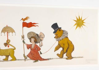 MAURICE SENDAK SIGNED LIMITED EDITION 12 FOOT MURAL (author of Where The Wild Things Are)