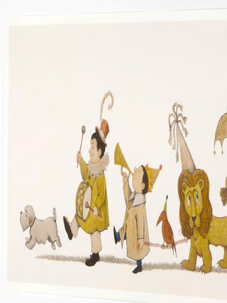 MAURICE SENDAK SIGNED LIMITED EDITION 12 FOOT MURAL (author of Where The Wild Things Are)