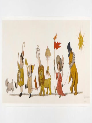 MAURICE SENDAK SIGNED LIMITED EDITION 12 FOOT MURAL (author of Where The Wild Things Are)