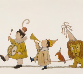 MAURICE SENDAK SIGNED LIMITED EDITION 12 FOOT MURAL (author of Where The Wild Things Are)